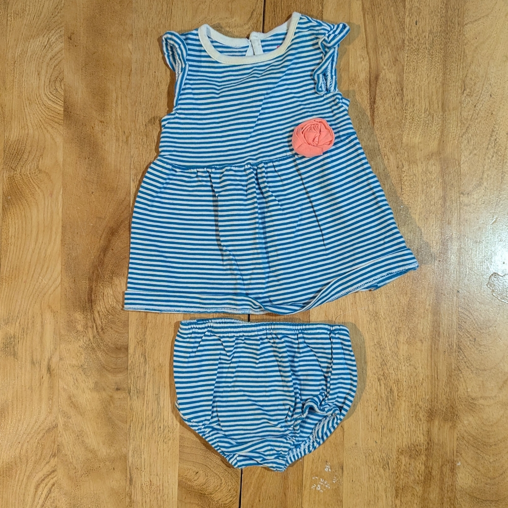 Circo Blue and Pink Diaper Covers with Strawberry Appliqué